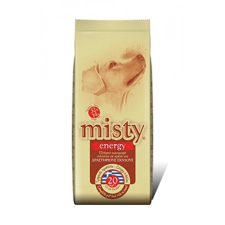 Σκυλοτροφή Misty Energy 20kg