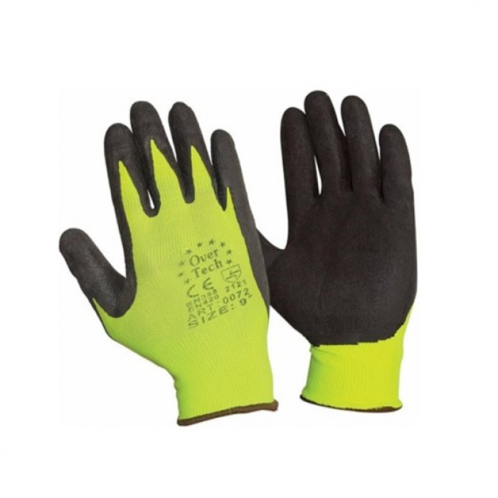 Γάντια Latex & Nylon με Νιτρίλιο (Κίτρινα)